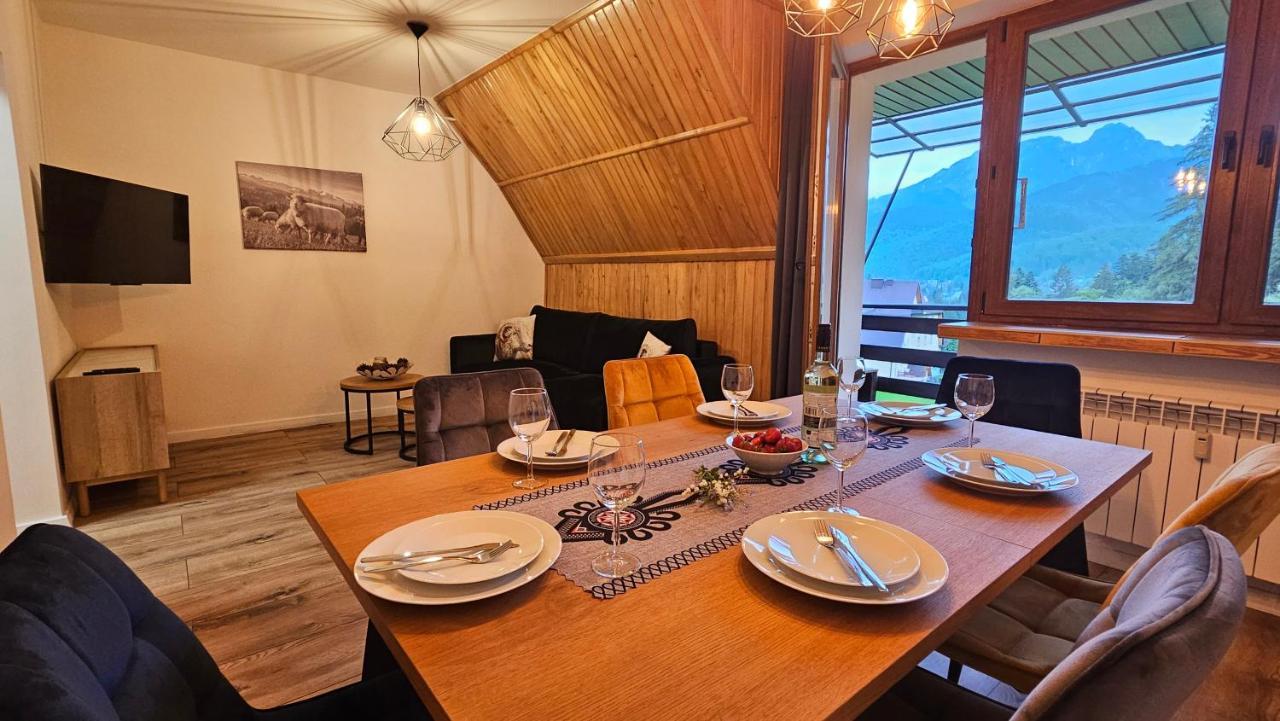 Apartament Klasyczny Z Widokiem Na Giewont Kościelisko Kültér fotó